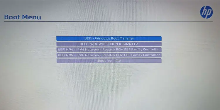 What Is the Boot Menu Key for HP Laptop? 3 windows-boot-menu-options-hp-laptop