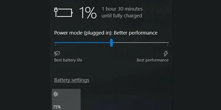 Low-battery-charging