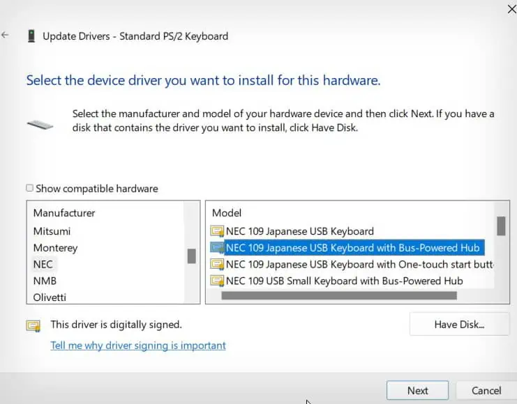 Update-to-incompatible-keyboard-driver