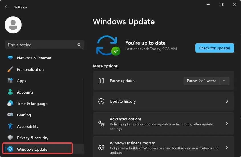 Windows Shift S Not Working? 8 Ways to Fix it 15 Windows-update