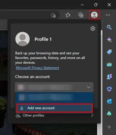 How to Add Device to Microsoft Account 12 add-new-acount-in-edge