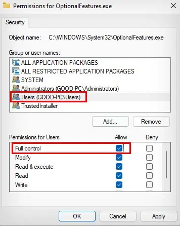 allow-full-control-for-users-in-optionalfeatures-file