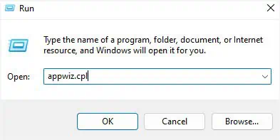 Notepad++ Plugins Not Installing? 5 Proven Ways to Fix It 29 appwiz-cpl-in-run