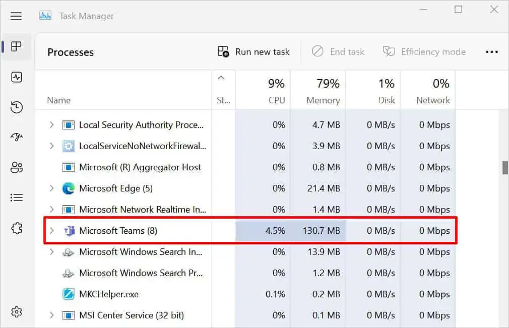 Why is My Mouse Not Working? 20 Ways to Fix It 29 check-apps-and-services-with-cpu-and-memory-usage