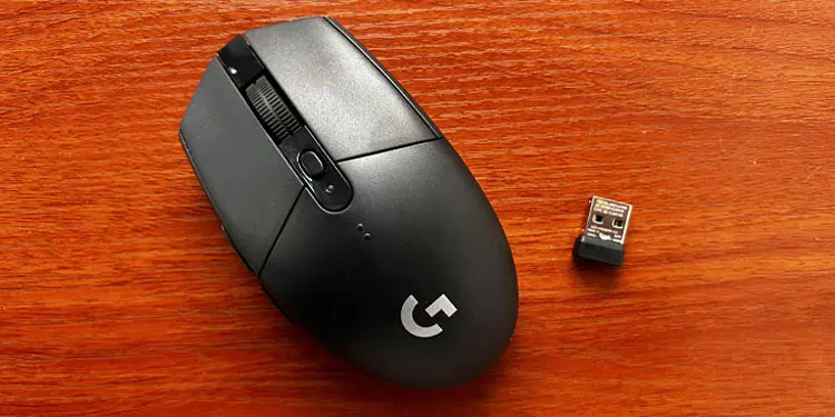 check-wireless-transmittor-logitech-mouse