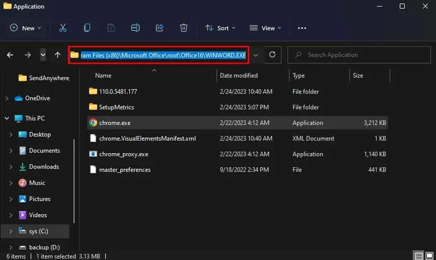 4 Ways to Open EXE File 6 chrome-exe-file-location