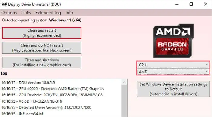 MSI Afterburner Not Working? Try These 7 Fixes 5 clean-and-restart-gpu