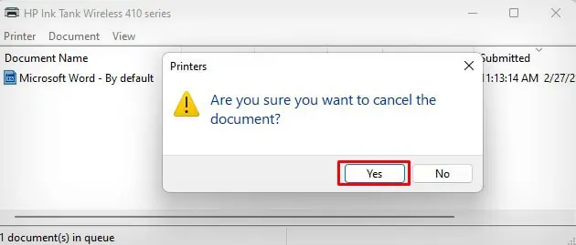 5 Ways to Cancel Print Job on HP Printer 4 confirm-removing-the-print-job