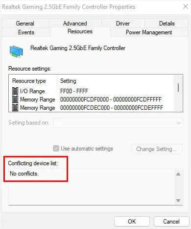 conflicting-device-list