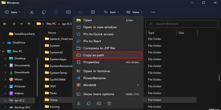 How to Change Directory in Powershell 2 copy-as-path-in-file-explorer