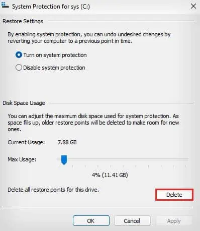 delete-system-restore-points