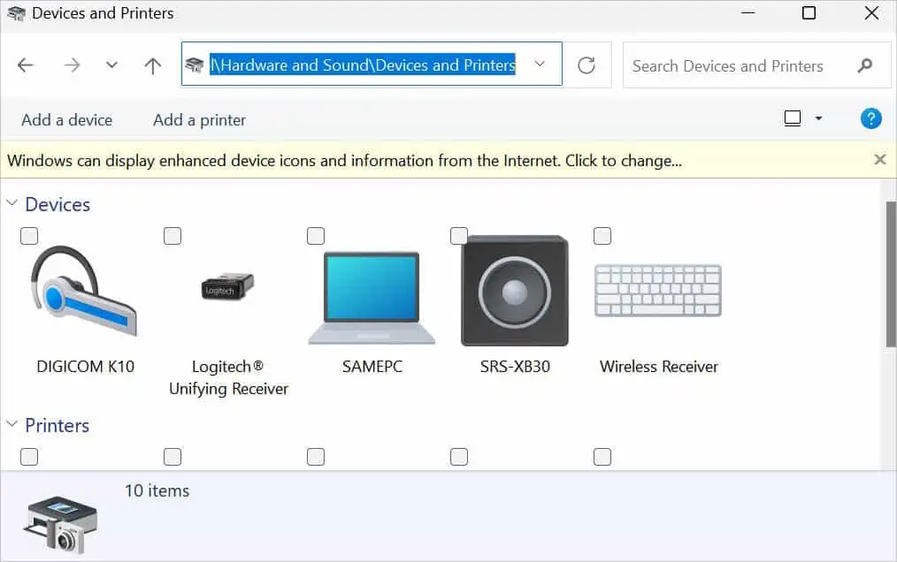 Why is My Mouse Not Working? 20 Ways to Fix It 54 devices-and-printers-window