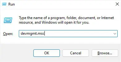 14 Ways to Fix Windows Boot Loop 33 devmgmt-msc-in-run
