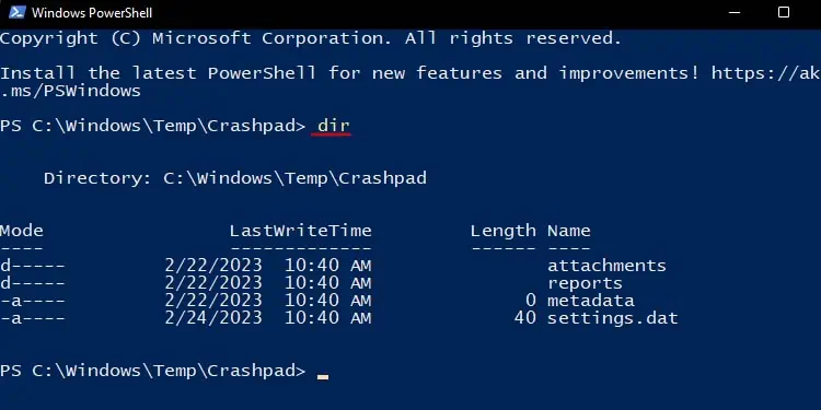 How to Change Directory in Powershell 6 dir-command-in-powershell