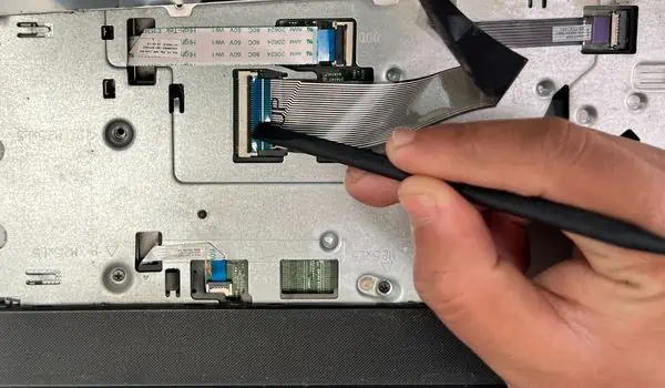 disconnect-keyboard-ribbon-cable