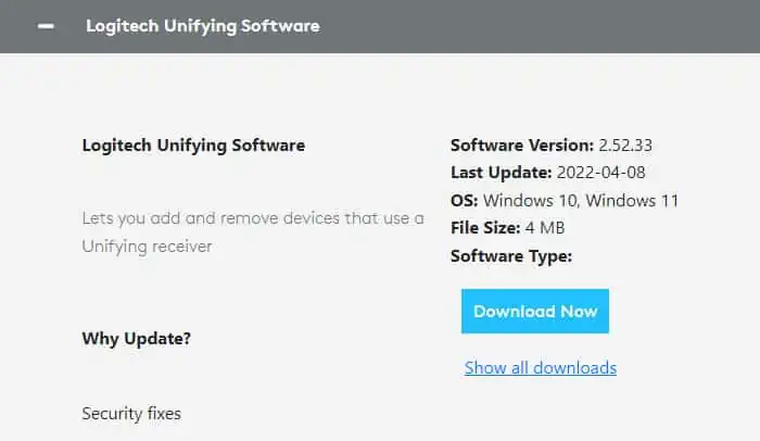 Lost USB Dongle for Mouse? Here’s How to Fix It 4 download-logitech-unifying-software