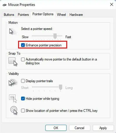 enable-enhance-pointer-precision
