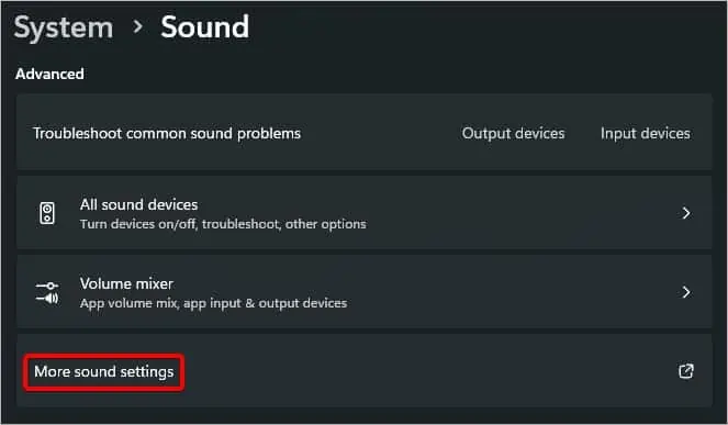 LG Monitor Speakers Not Working? Here're 8 Ways to Fix It 5 more-sound-settings