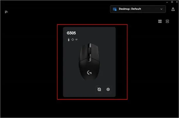 mouse-select-in-g-hub