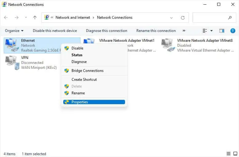 network-adapter-properties