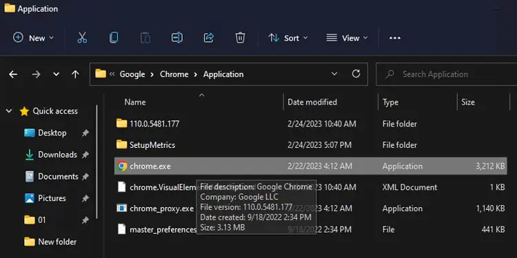 4 Ways to Open EXE File 1 open-chrome-exe-file