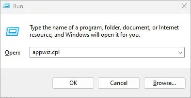 MSI Gaming App Not Opening? 6 Ways to Fix it 6 open-program-and-feature-msi-gaming-app-not-working