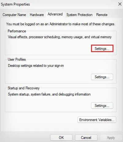 performance-settings