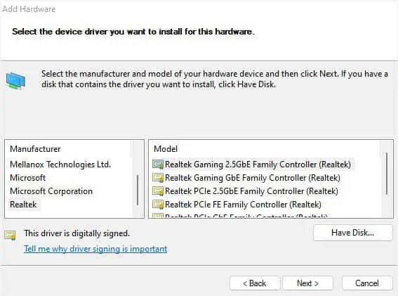 pick-driver-manually