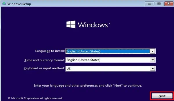Amber or Orange Light Blinking on Dell Laptop? 16 Ways to Fix It 12 press-next-windows-setup