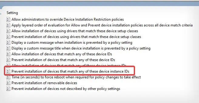 prevent-installation-of-driver