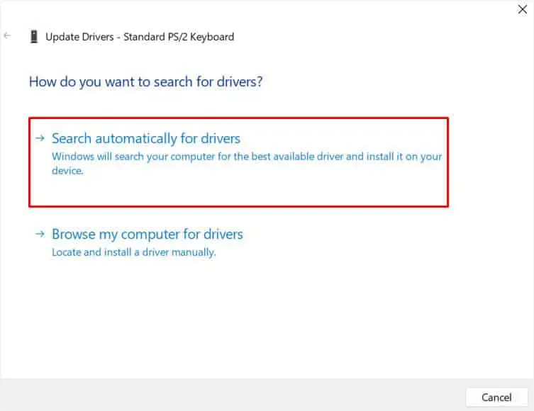 12 Ways to Fix Keyboard Not Working on Dell Laptop 19 search-automatically-for-drivers