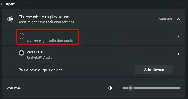 LG Monitor Speakers Not Working? Here're 8 Ways to Fix It 2 select-audio-source-1