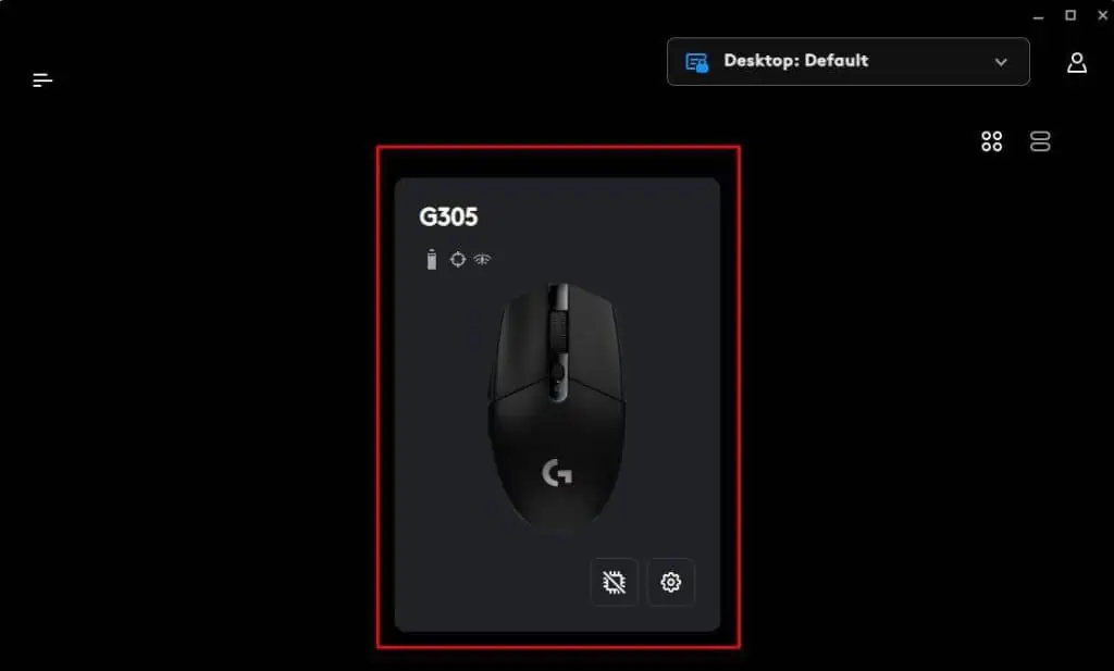 Why is My Mouse Not Working? 20 Ways to Fix It 69 select-yuor-mouse-logitech-g-hub-1024x617