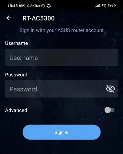 How to Reset ASUS Router 4 sign-in-to-asus-router-app
