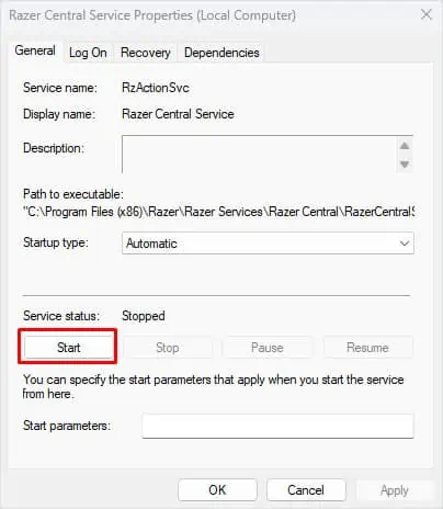 start-service-razer-mouse-not-working