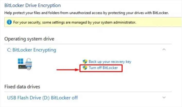 12 Ways to Fix Keyboard Not Working on Dell Laptop 37 turn-off-bitlocker