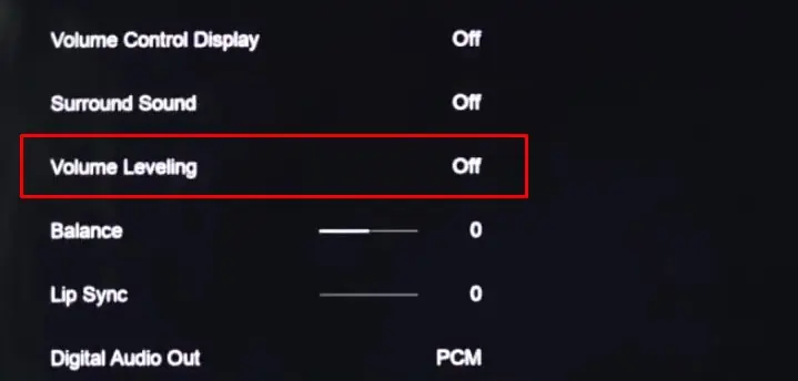 turn-off-volume-leveling