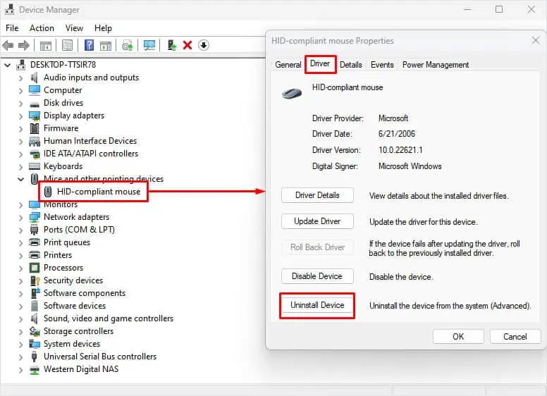 Scroll Wheel Not Working? Try These 6 Fixes 7 uninstall-driver-scroll-not-working