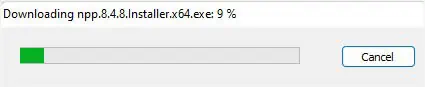 Notepad++ Plugins Not Installing? 5 Proven Ways to Fix It 4 wait-for-installation-file-to-be-downloaded