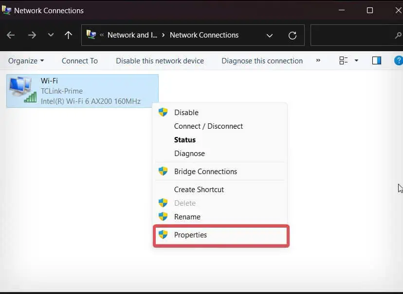 Wi-Fi Keeps Disconnecting on Windows 11? 9 Ways to Fix It 7 wifi-properties-1