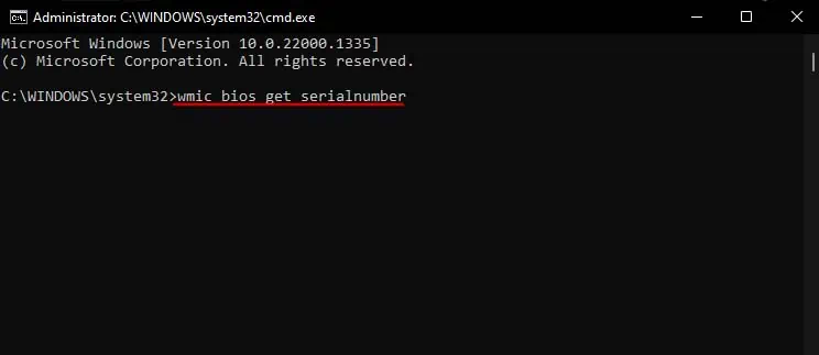 How to Add Device to Microsoft Account 16 wmic-bios-get-serialnumber