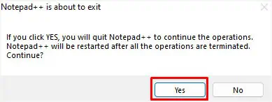Notepad++ Plugins Not Installing? 5 Proven Ways to Fix It 10 yes-to-close-notepad
