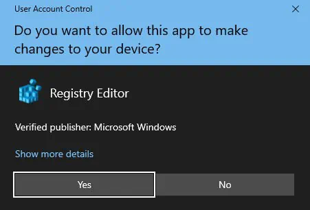 yes-to-open-registry-editor