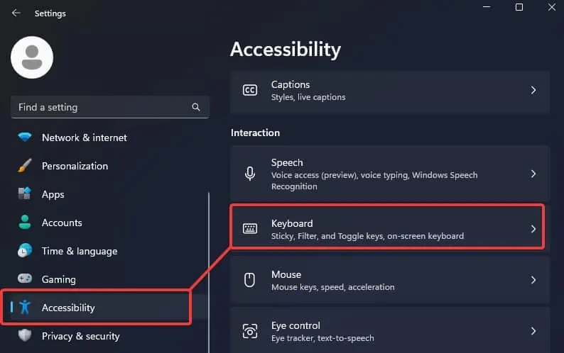 9 Ways to Fix Keyboard Input Lag 9 accessibility-keyboard