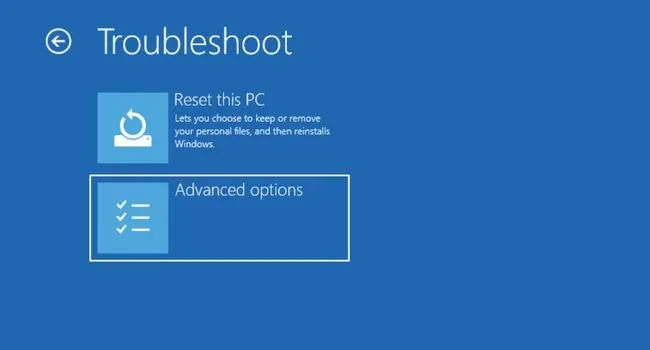 14 Ways to Fix Windows Boot Loop 6 advanced-options-in-troubleshoot