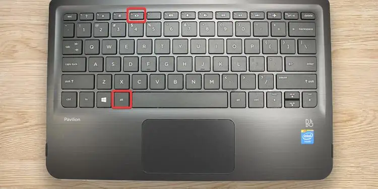 8 Ways to Restart HP Laptop 2 alt-f4