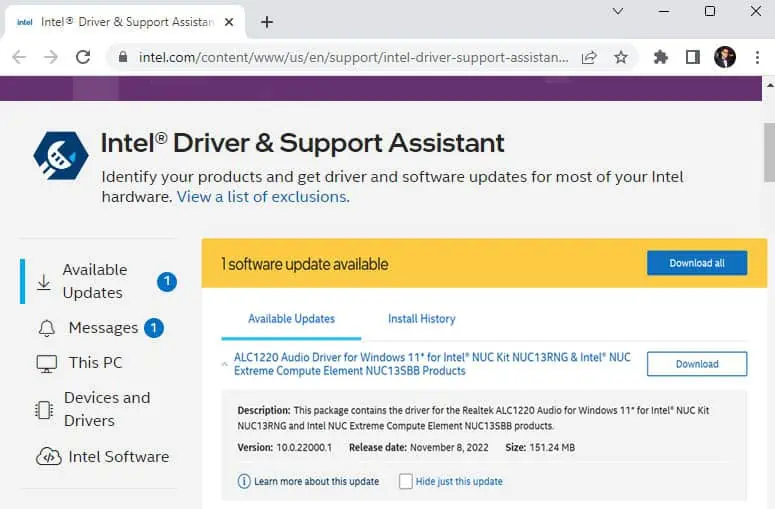 How to Update Sound Drivers on Windows 45 audio-driver-download-in-intel-driver-and-support-assistant