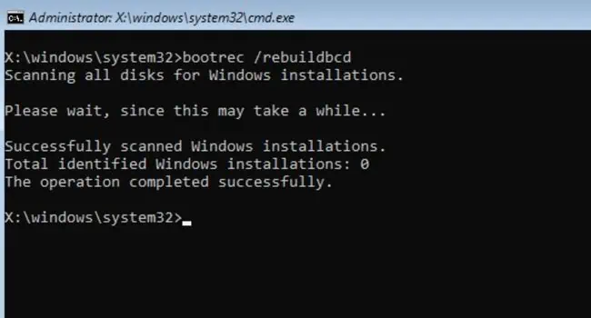 14 Ways to Fix Windows Boot Loop 14 bootrec-rebuildbcd