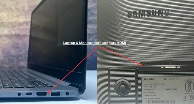 How to Use Monitor Without PC? Detailed Guide 1 check-laptop-and-monitor-video-ports