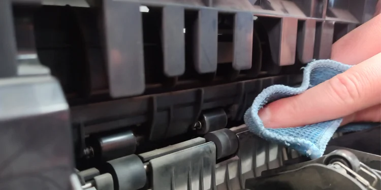clean-roller-wheels-on-printer-1